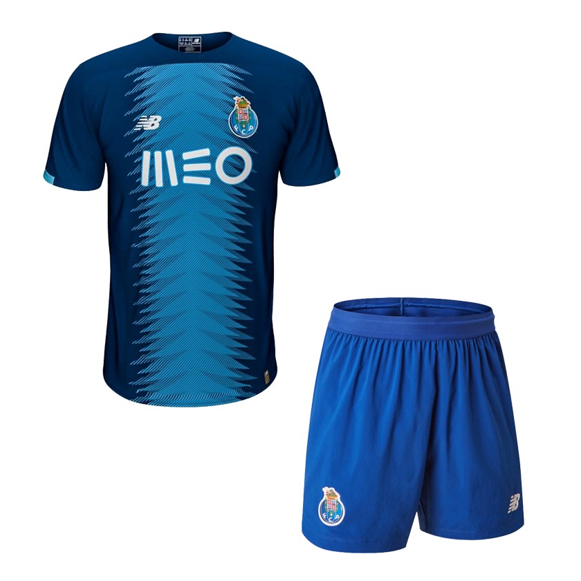 Trikot Oporto Ausweich Kinder 2019-20 Blau Fussballtrikots Günstig